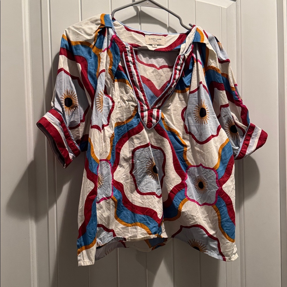 Elizabeth James Gemma Top in Trellis